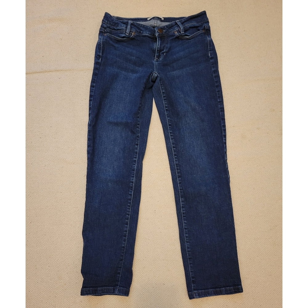 Womens J Jill slim boyfriend straight leg jean pants Size 2